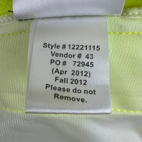 Pearl Izumi Select Neon Yellow Black Reflective Cycling Half Zip Long Pullover S - Picture 8 of 8